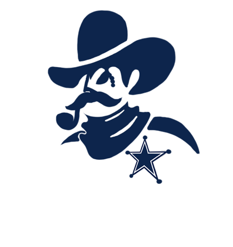 Dallas Cowboys British Gentleman Logo fabric transfer